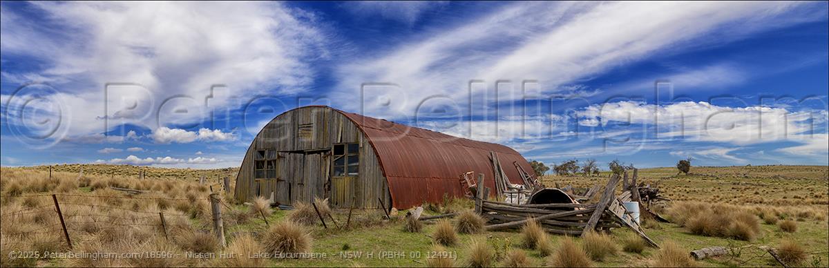 Peter Bellingham Photography Nissen Hut - Lake Eucumbene - NSW H (PBH4 00 12491)